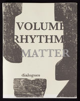 VOLUME RHYTHM MATTER dialogues